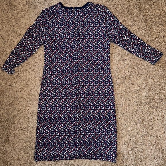 Ralph Lauren layered shift dress zipper back - Picture 4 of 5